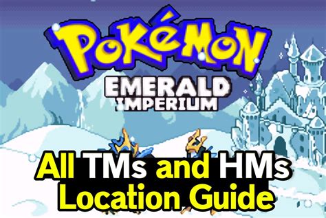 TMs and HMs .